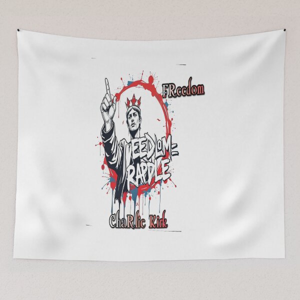 Item preview, Freedom Charlie Kirk -  graffiti art  designed and sold by atomsama.