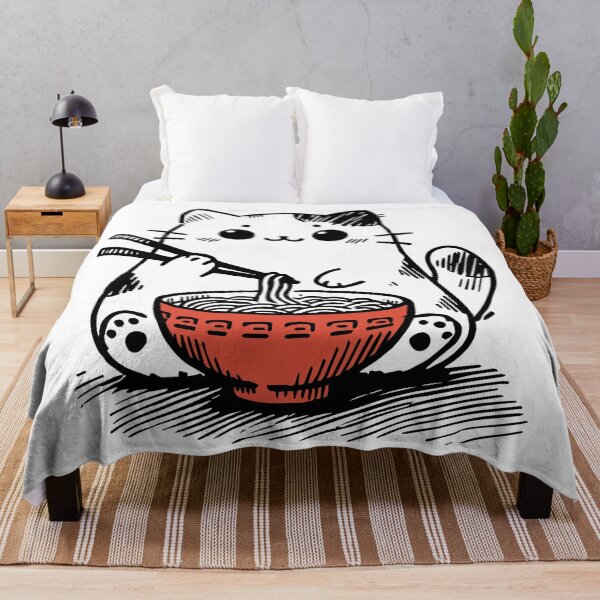 Item preview, Ramen Cat Kawaii Anime Japanese Kawaii Neko designed and sold by Faissal Thomass.