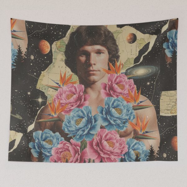 Item preview, Cosmic Cruiser - Vintage Homoerotic Art Collage designed and sold by Atlas Kai.
