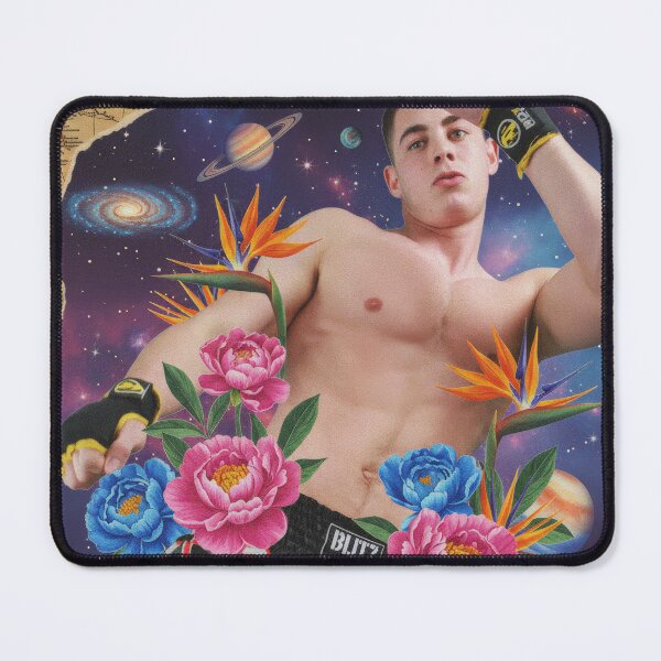 Item preview, The Victor - Gay Fighter Art Surreal Collage designed and sold by Atlas Kai.