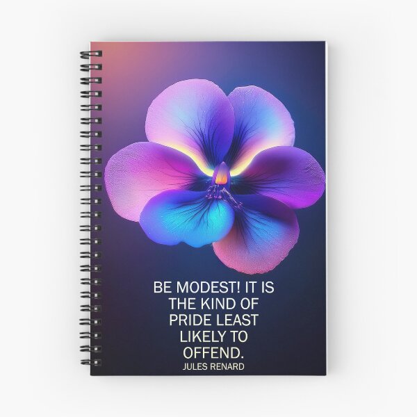 Item preview, Be Modest! - Jules Renard Poster designed and sold by BMPDigital.