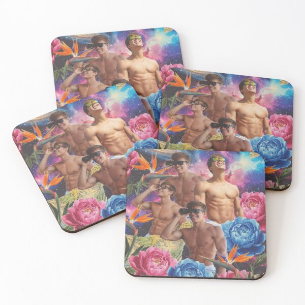 Item preview, Galactic Summer - Retro Gay Surrealism Art Collage designed and sold by Atlas Kai.