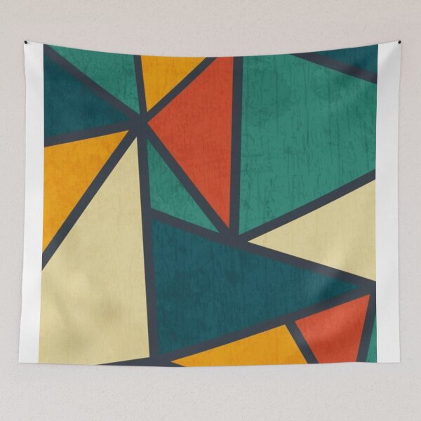 Item preview, Retro abstract geometric modern pattern  designed and sold by PATTERN4PATTERN.