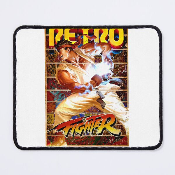 Artikelvorschau, Ryu Hadouken Retro Street Fighter Gaming Vintage Art Classic entworfen und verkauft von PavleCiric.