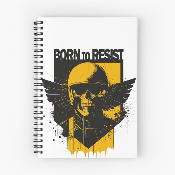 Item preview, Born to Resist – Urban Rebellion Skull rider designed and sold by ironpalette.