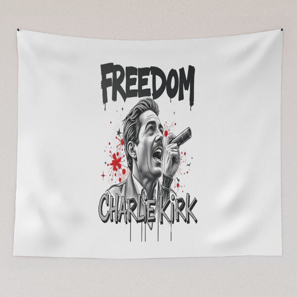 Item preview, Freedom Charlie Kirk - graffiti art cool Professional design designed and sold by atomsama.