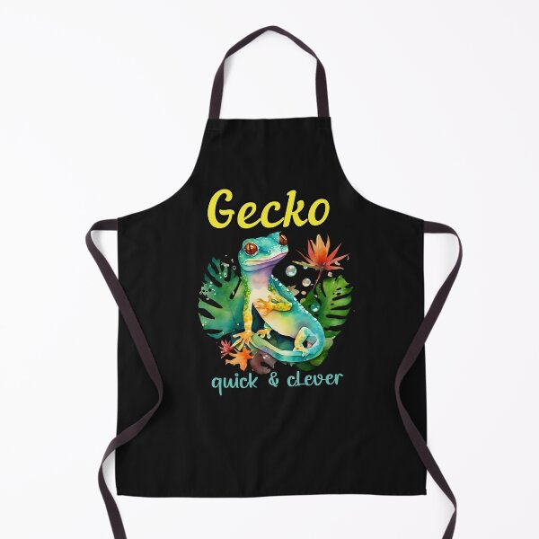 Item preview, Vintage Gecko Art – Quick & Clever Tropical Design | Retro Island Wall Decor designed and sold by Sun Sand & Sea Art.