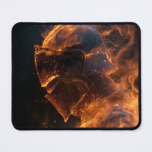 Item preview, Flaming Knight Profile Portrait designed and sold by Beyond.Artificial.