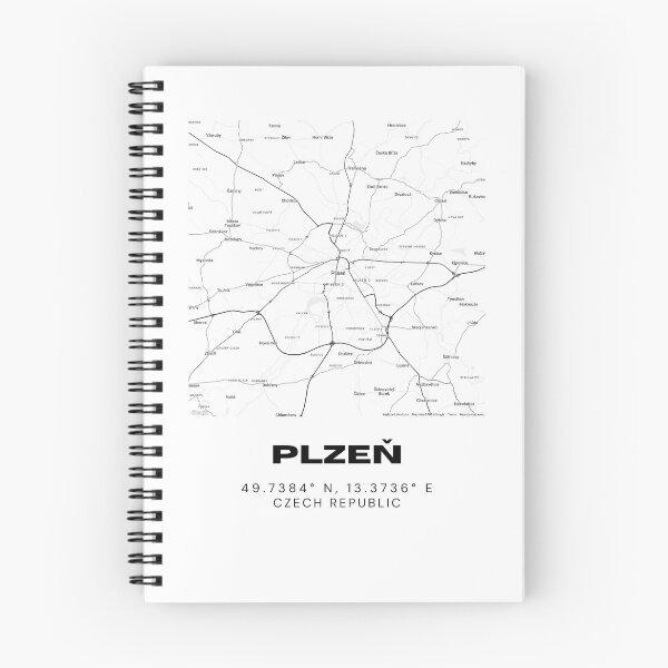 Item preview, Plzeň (Pilsen) Minimalist City Map | Czech Republic Beer Capital Poster designed and sold by RM-Journey.