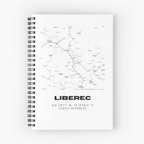 Item preview, Liberec Minimalist Map Print | Modern Czech Republic Wall Art designed and sold by RM-Journey.