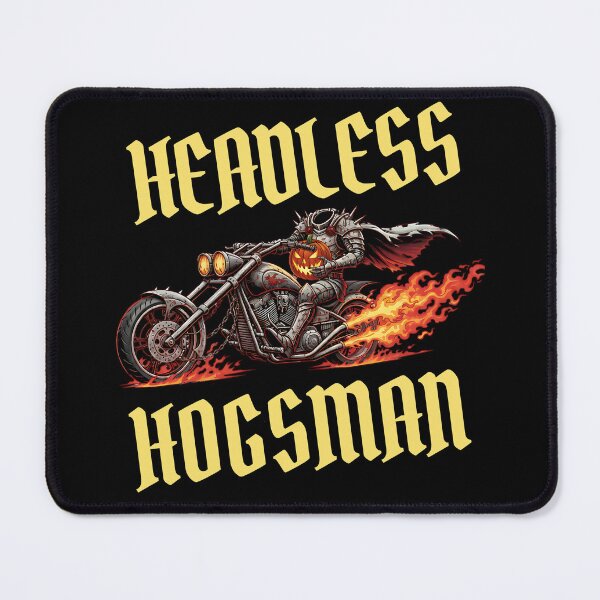 Item preview, Motorcycle Headless Hogsman designed and sold by T-N-Tshirts.