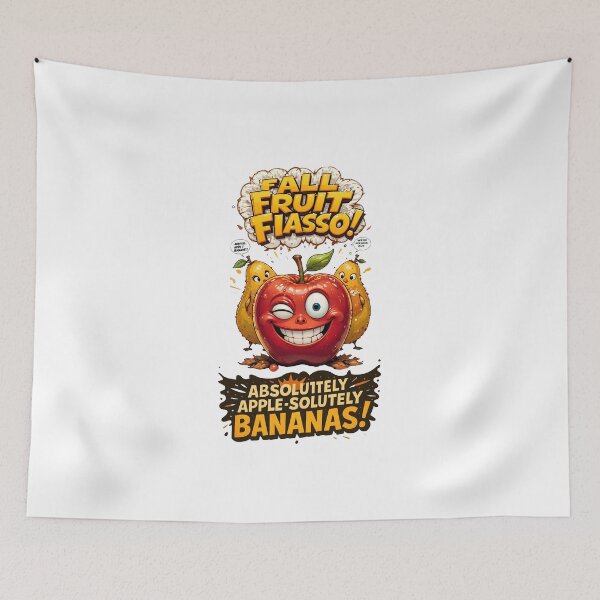 Item preview, Fall Fruit Fiasco Absolutely Apple-solutely Bananas designed and sold by Dazzle-Sizzle.