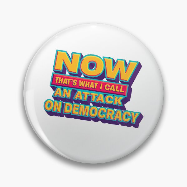 Item preview, Blue Now That's What I Call An Attack On Democracy No Kings In America designed and sold by Lyrical Little Things.