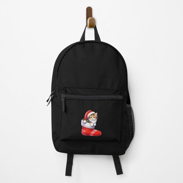 Item preview, Cute Christmas Cat In Santa Stocking  designed and sold by facegm.