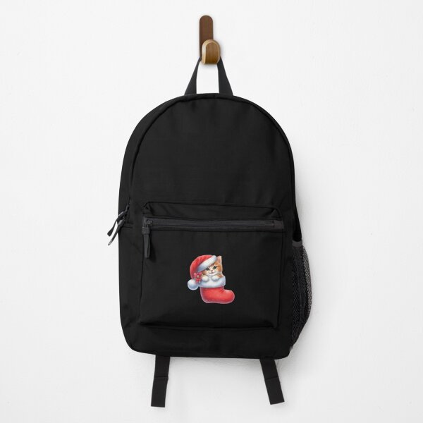 Item preview, Cute Christmas Cat In Santa Stocking  designed and sold by facegm.