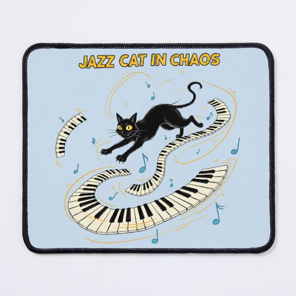 Item preview, Jazz cat in chaos designed and sold by meesara.