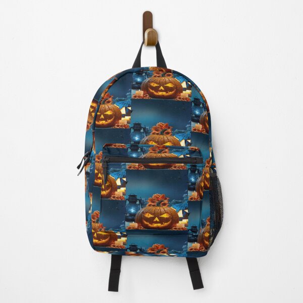 Item preview, Pumpkin Autumn Flowers Vintage Lantern Starry Night designed and sold by shaang.