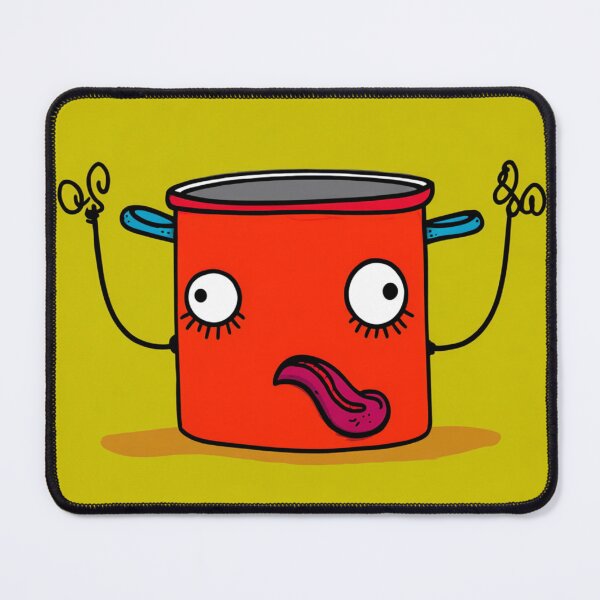 Item preview, Big Red Pot - Cooking Pot Series - Object Party Collection designed and sold by TheRedBoxTees.