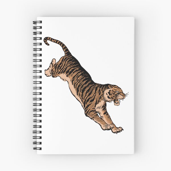 Item preview, pouncing orange tiger  designed and sold by laribot.