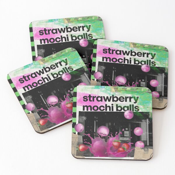 Item preview, Strawberry Mochi Balls – Urban Splash designed and sold by joycrysstudio.