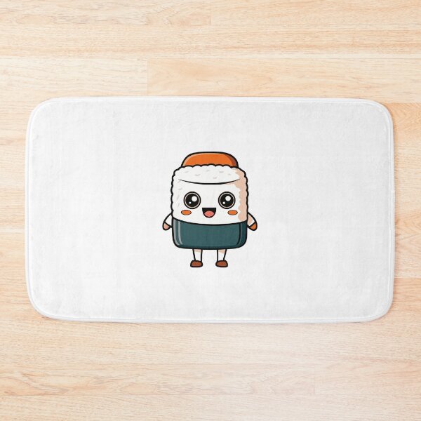 Item preview, Cute sushi with lovely smile and body shape with hands and foot designed and sold by Kootoo.