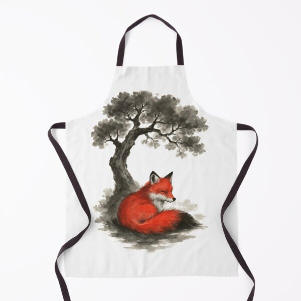 Item preview, Sumi-e Style Fox designed and sold by Boski30.