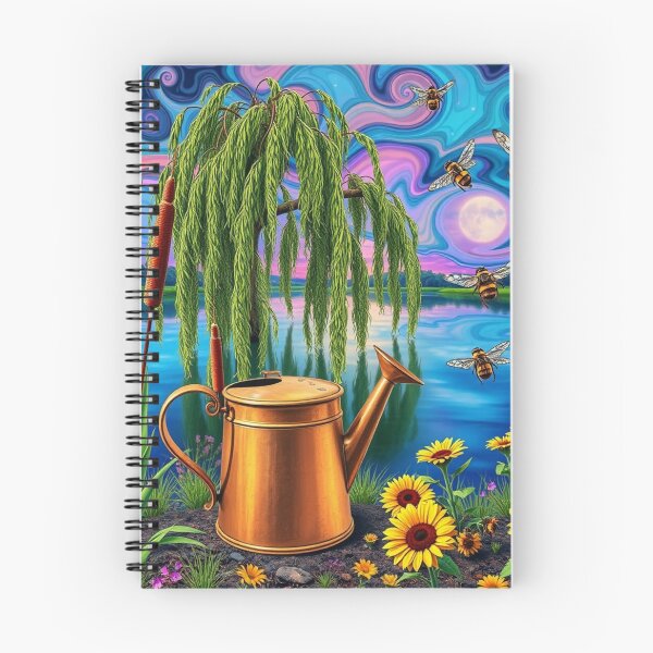 Item preview, Copper Canister Sunflower Bees designed and sold by dreamkaistudios.