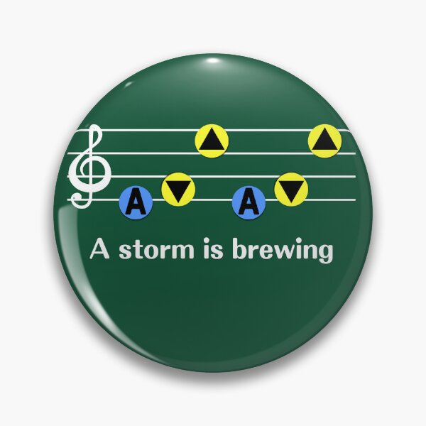 Item preview, A Storm Is Brewing Ocarina Song designed and sold by oconghd.