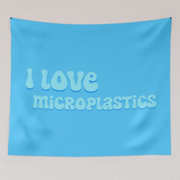Item preview, I love microplastics designed and sold by HotspotDesigns.