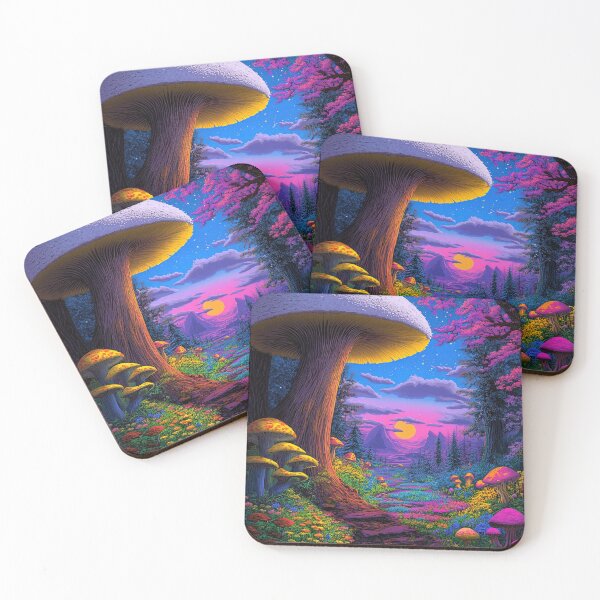 Item preview, The Mycelium Path to Duskroot Vale designed and sold by bloorose.