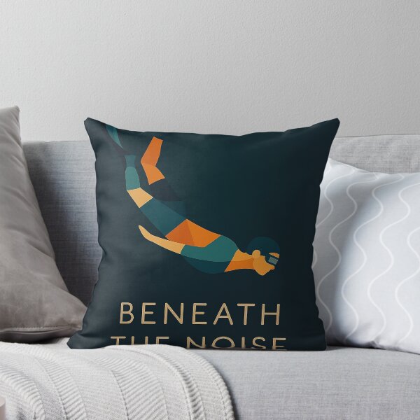 Item preview, Beneath the Noise – Minimalist Diver Art, Deep Focus Ocean Design designed and sold by GREEN6437.