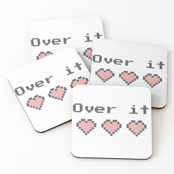 Item preview, Over It - Pixel Hearts designed and sold by oconghd.