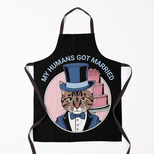 Item preview, My Humans Got Married Funny Cat Design designed and sold by Bliss Find And Design.