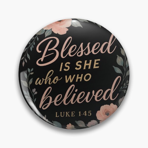 Item preview, Luke 1:45 Collection designed and sold by Faith In Black Designs.