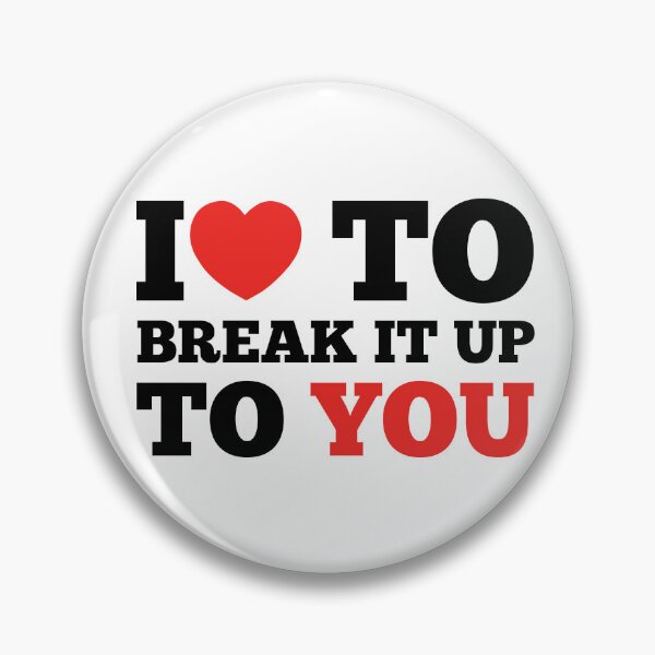 Item preview, Funny Hater Design. I Heart To Break It Up To You. designed and sold by ShirtShackDudes.