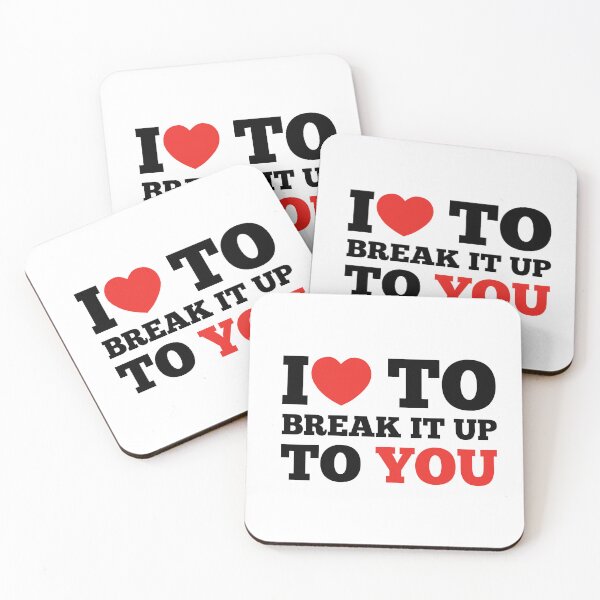 Item preview, Funny Hater Design. I Heart To Break It Up To You. designed and sold by ShirtShackDudes.