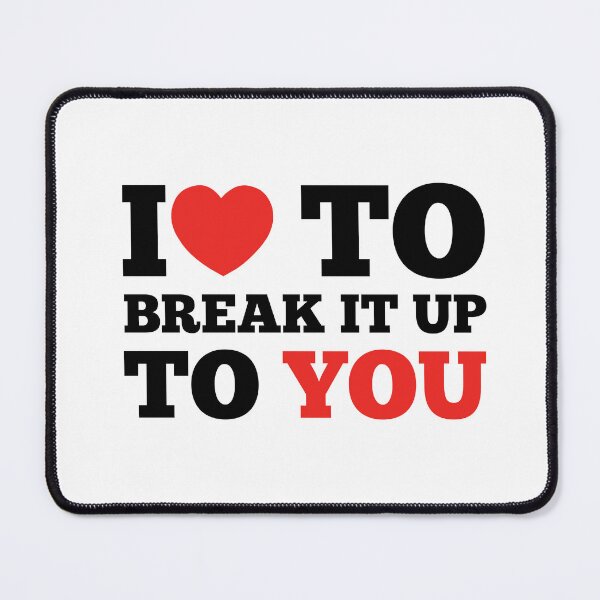 Item preview, Funny Hater Design. I Heart To Break It Up To You. designed and sold by ShirtShackDudes.