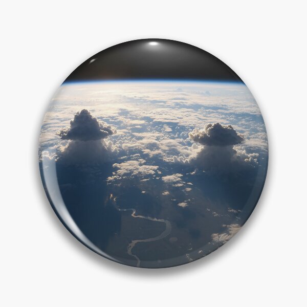 Item preview, Majestic Earth: Twin Cloud Pillars Above the Horizon designed and sold by zzz888.
