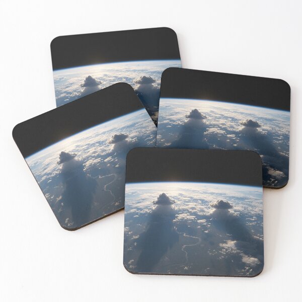 Item preview, Majestic Earth: Twin Cloud Pillars Above the Horizon designed and sold by zzz888.