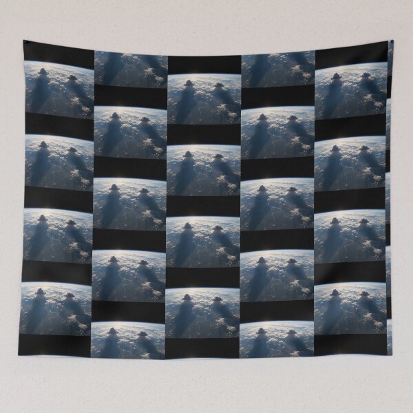 Item preview, Majestic Earth: Twin Cloud Pillars Above the Horizon designed and sold by zzz888.