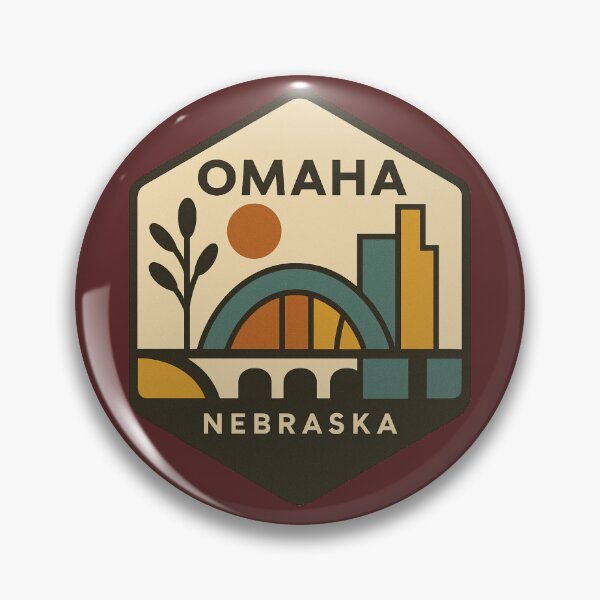 Artikelvorschau, Omaha Nebraska entworfen und verkauft von Broken Antler Designs .