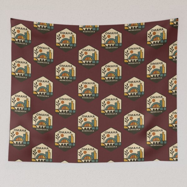 Item preview, Omaha Nebraska designed and sold by Broken Antler Designs .
