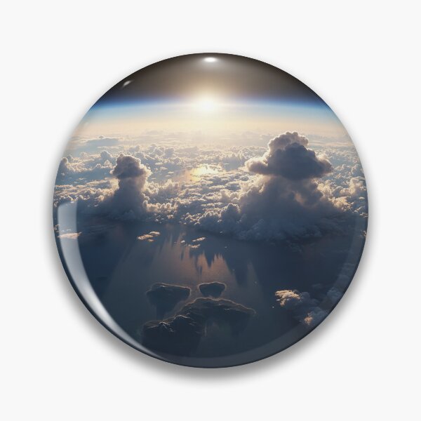 Item preview, Luminous Earth: Sunrise Over Cloud-Kissed Horizon designed and sold by zzz888.