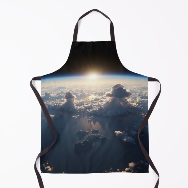 Item preview, Luminous Earth: Sunrise Over Cloud-Kissed Horizon designed and sold by zzz888.