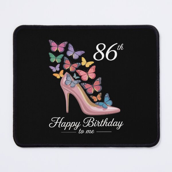Item preview, Butterfly 86th Birthday Party Shoe Nature Lover Garden Bug designed and sold by LeeEvans222.