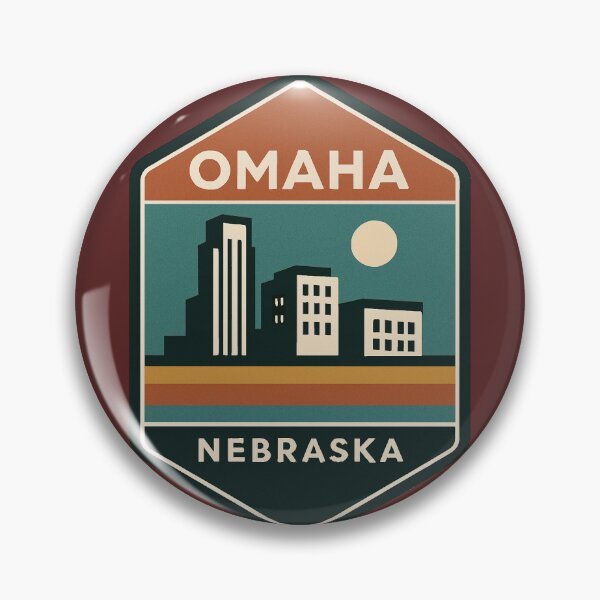 Artikelvorschau, Omaha Nebraska entworfen und verkauft von Broken Antler Designs .