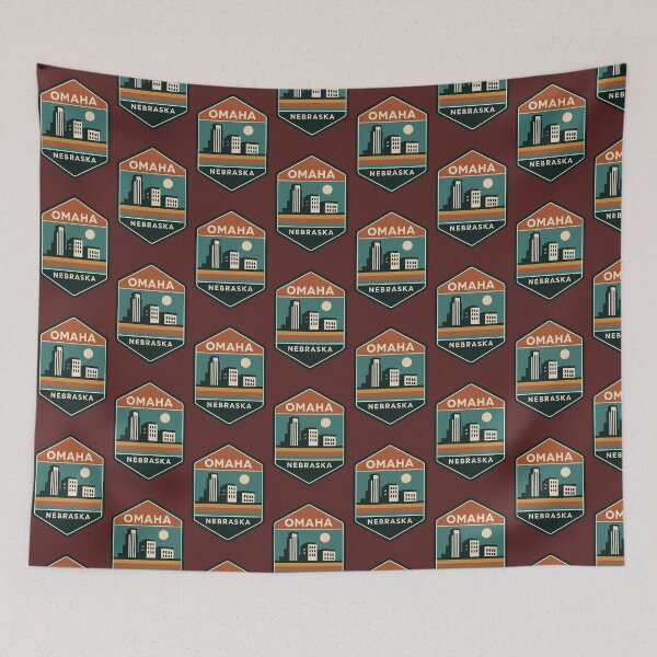 Item preview, Omaha Nebraska designed and sold by Broken Antler Designs .