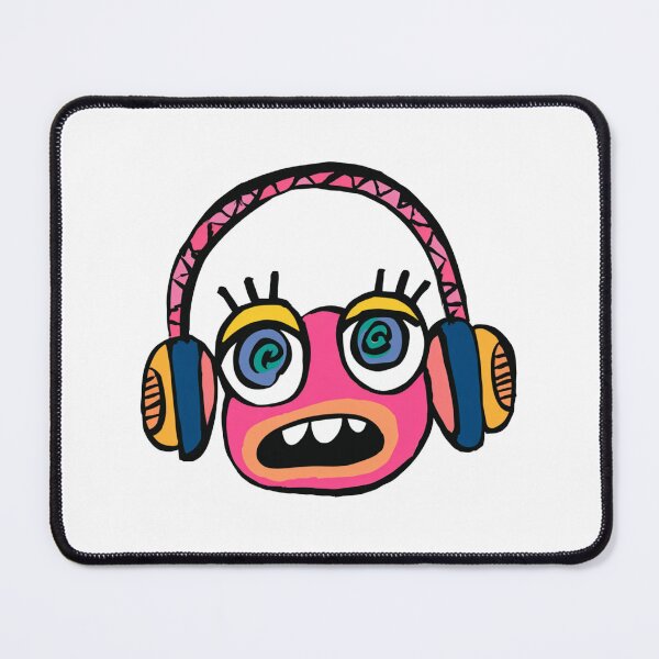 Item preview, Shocked Headphones - Headphones Series - Object Party Collection designed and sold by TheRedBoxTees.