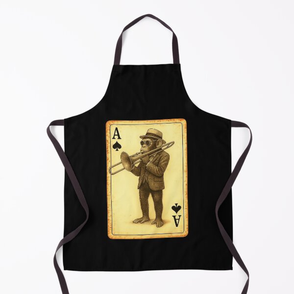 Item preview, Monkey Trombonist Vintage designed and sold by Sarcastic designs.
