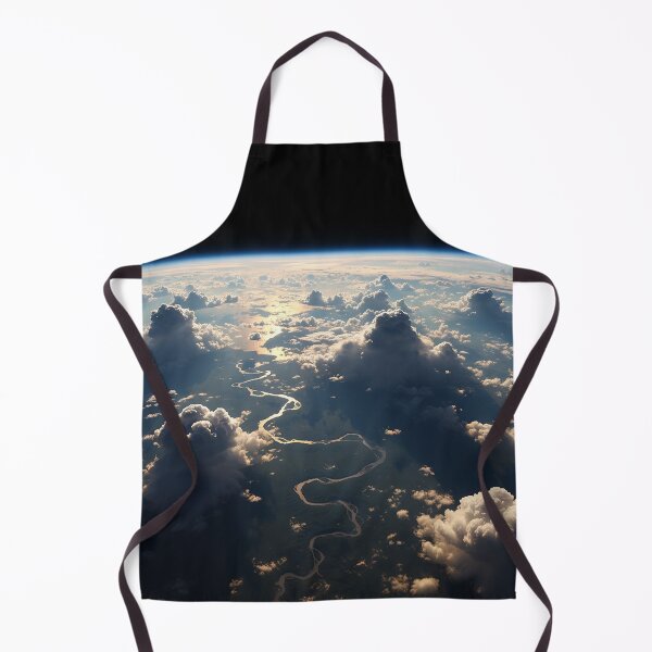 Item preview, Earth's Majesty: Winding River Below Cloudscape designed and sold by zzz888.